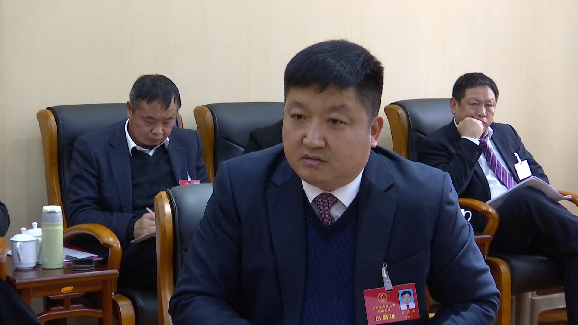 王刚参加灵乡,还地桥(东风农场),保安代表团审议_大冶市人民政府