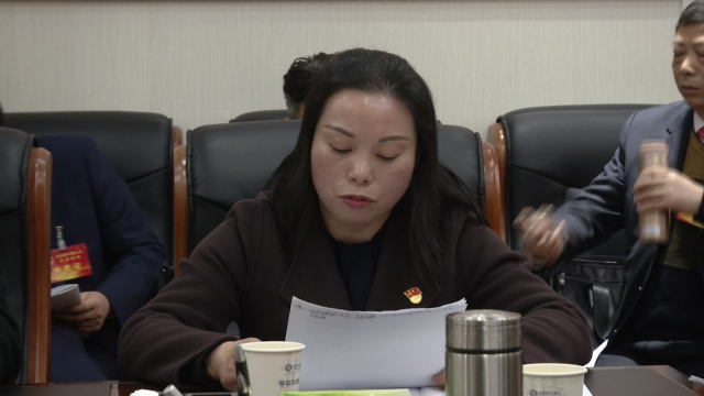 江龙平参加高新区代表团审议