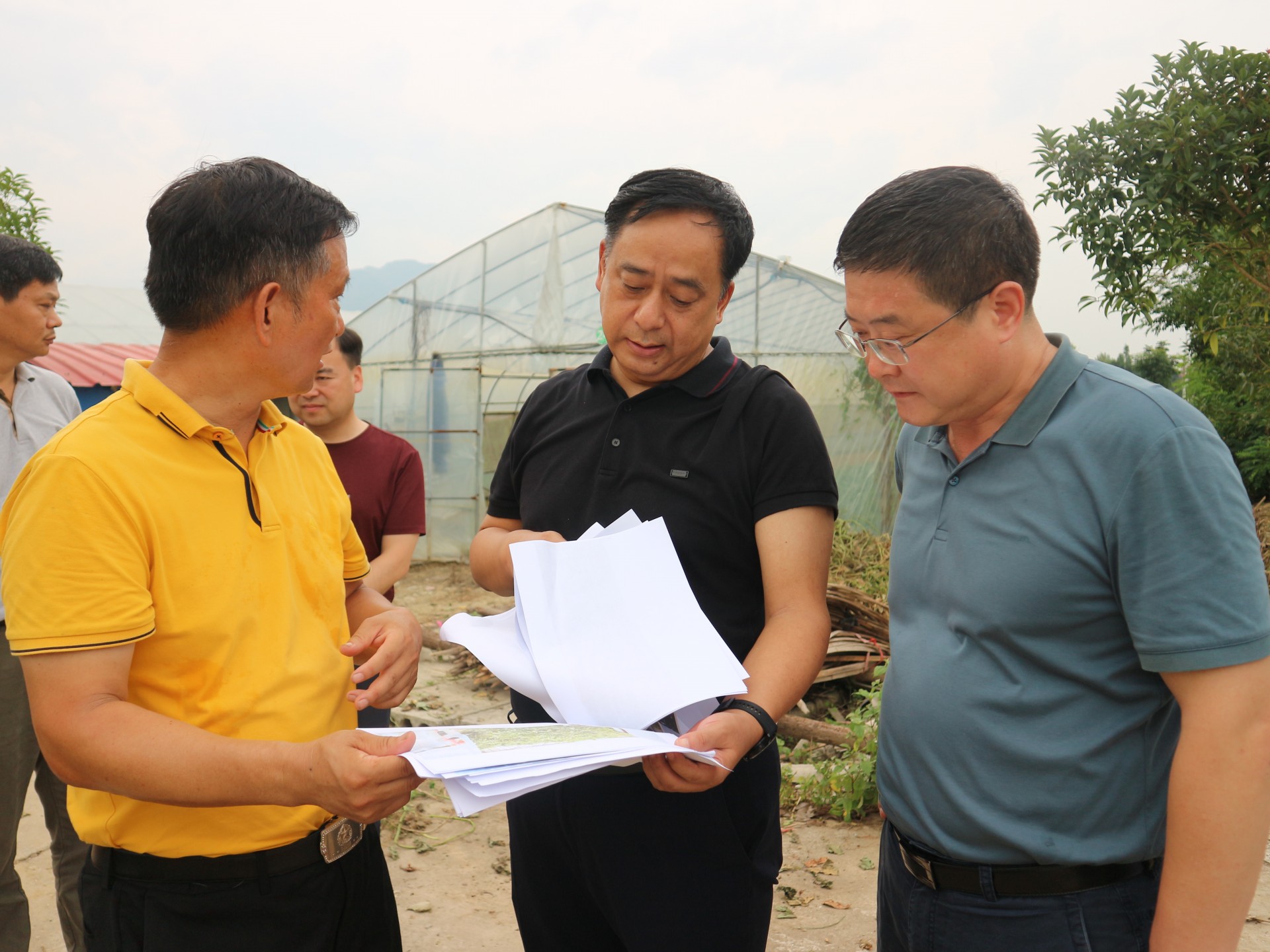市领导姜鹏参加检查.(周雨婷) 责编丨伍清芬 主编丨周春明