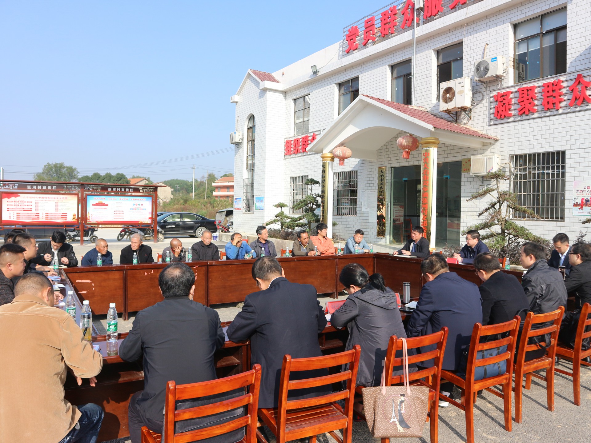 王刚调研灵乡镇张河村软弱涣散党组织整顿工作_大冶市人民政府