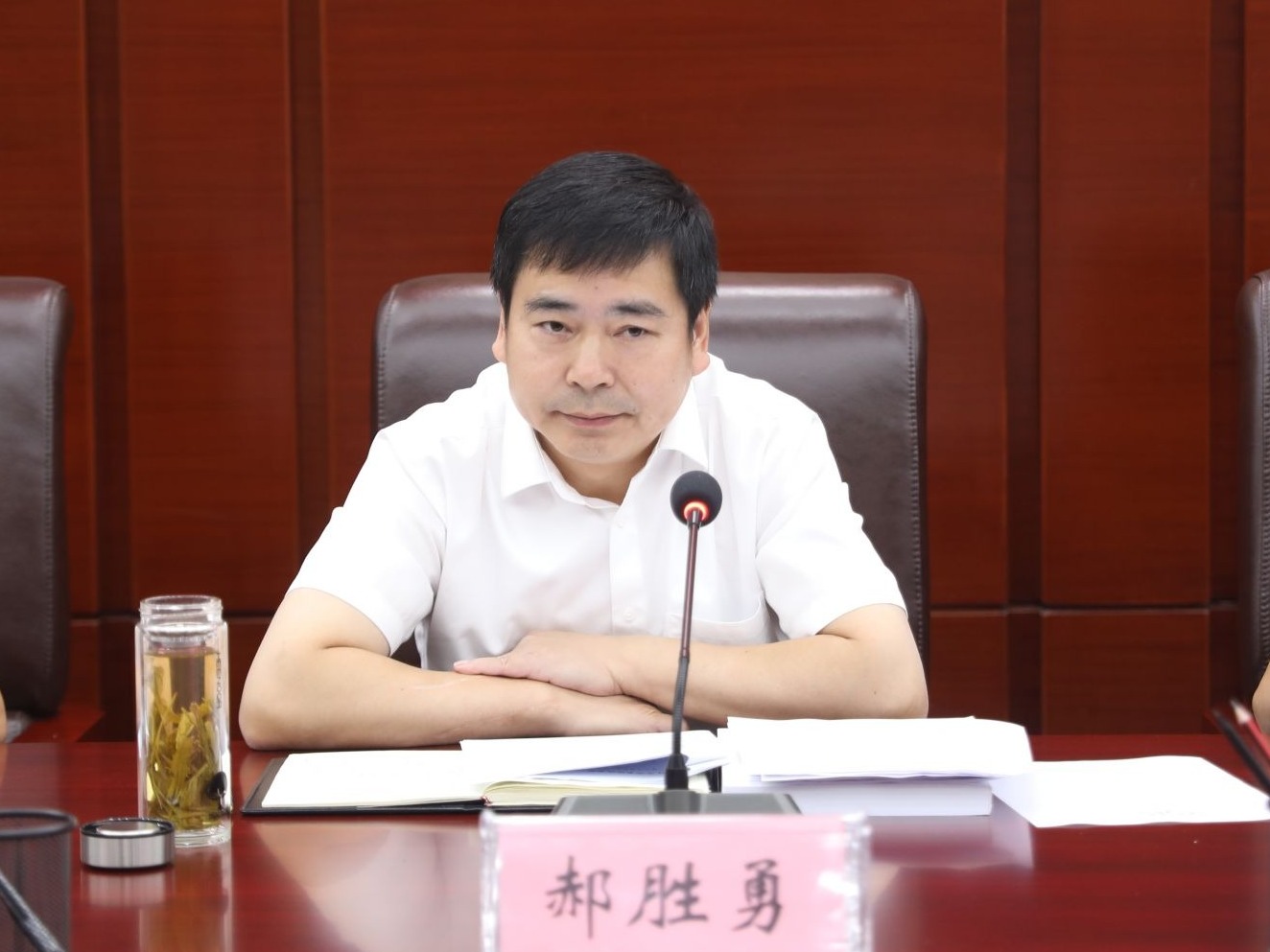 郝胜勇主持召开2021年市委深改委第二次会议 坚持目标